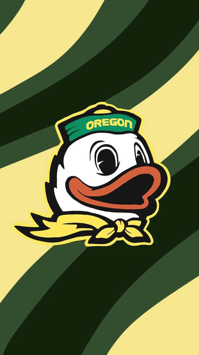 Oregon Ducks, green cap, Oregon, SD Phone Wallpaper