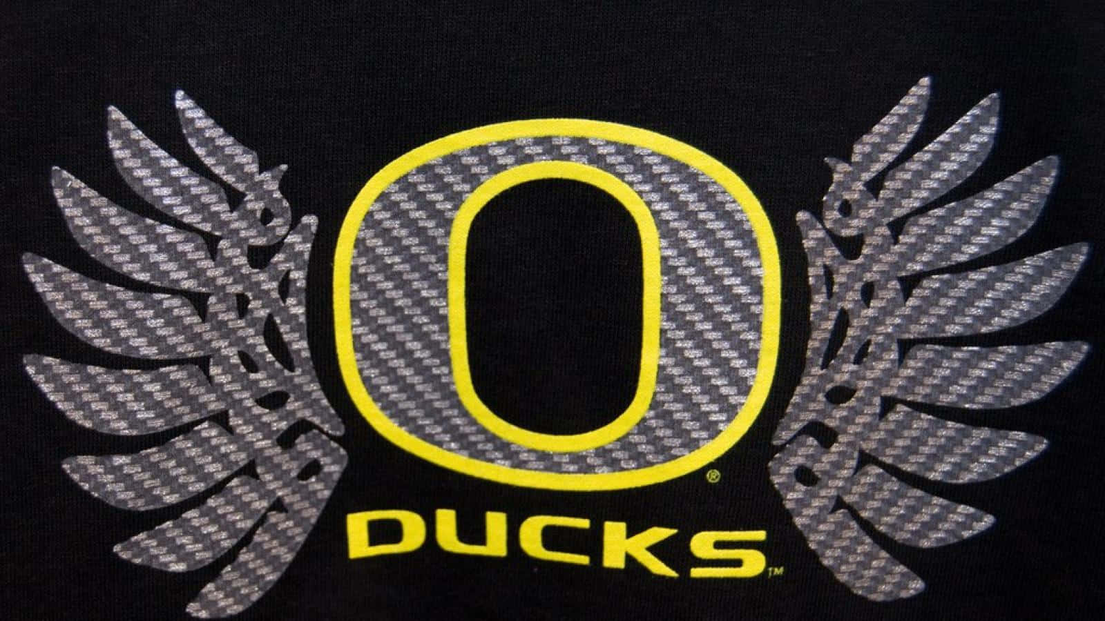 Oregon Ducks, black t-shirt, bold yellow 'O', HD Desktop Wallpaper