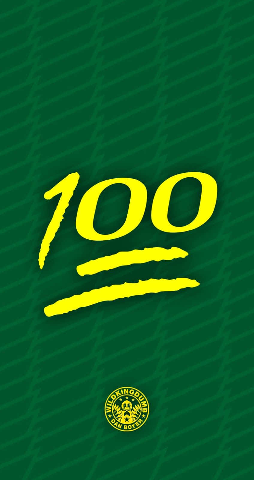 Oregon Ducks, yellow '100', textured green background, HD Phone Wallpaper