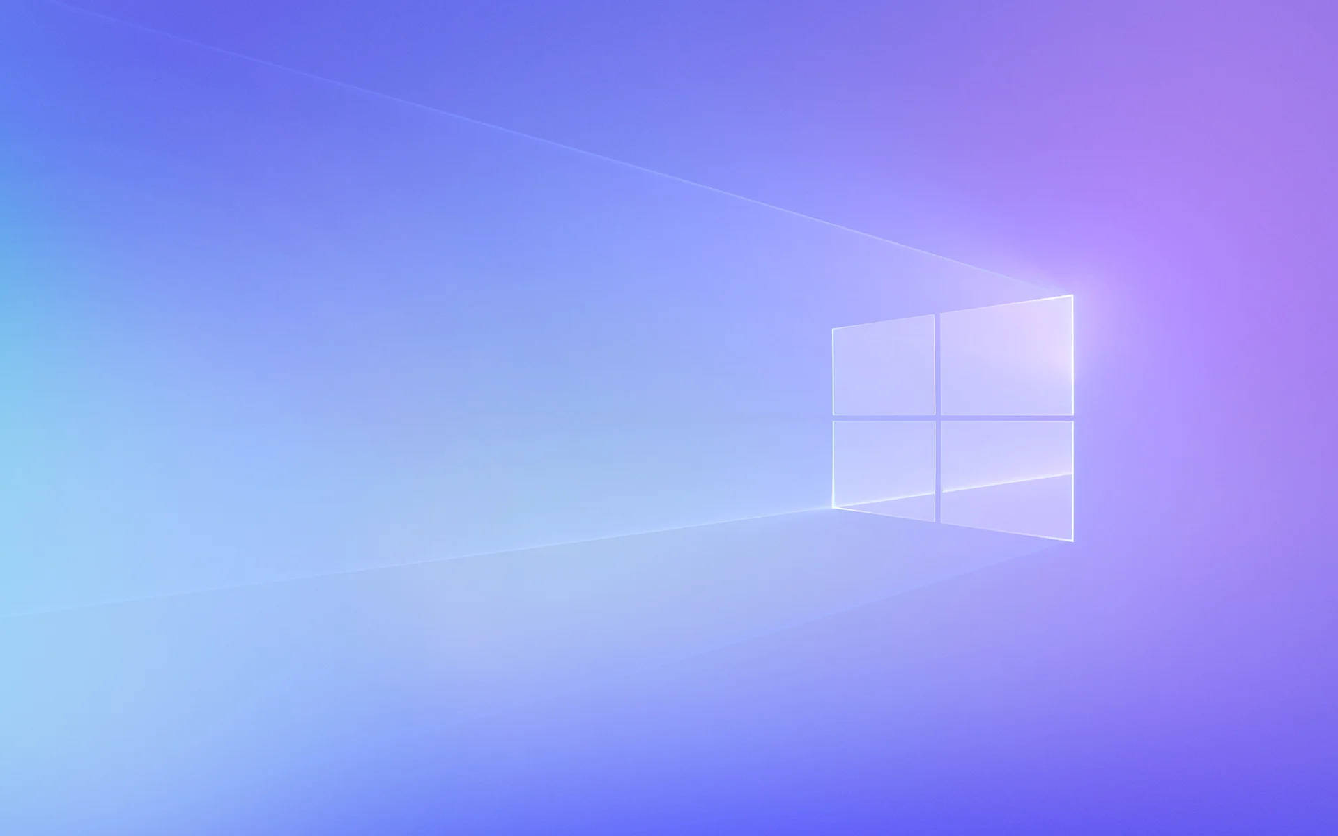 Original Windows, violet gradient, glowing windows logo, Full HD Desktop Wallpaper