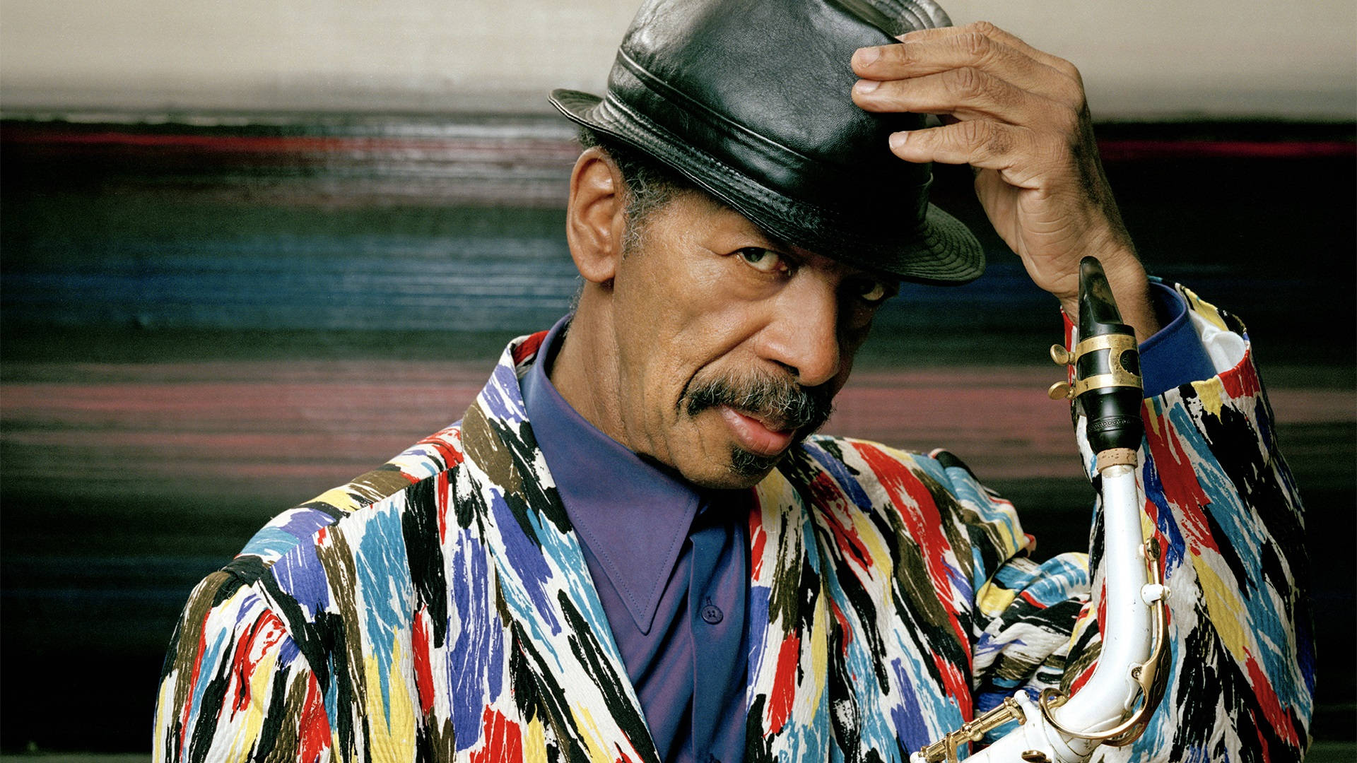 Ornette Coleman, 2004, saxophone, Full HD Desktop Wallpaper