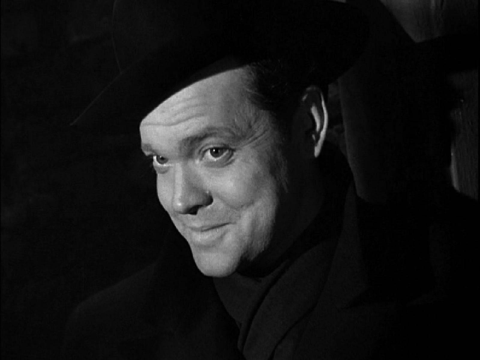 Orson Welles, fedora, coat, HD Desktop Wallpaper
