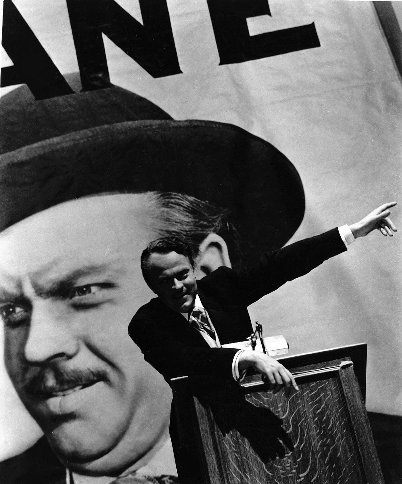 Orson Welles, suit, hat, HD Phone Wallpaper