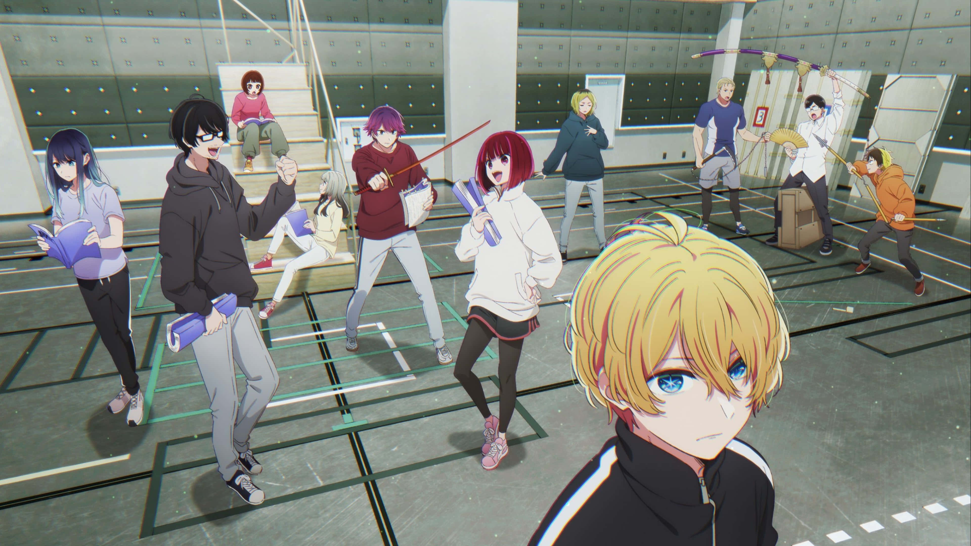 Oshi No Ko, 4K, anime characters, 4K Desktop Wallpaper