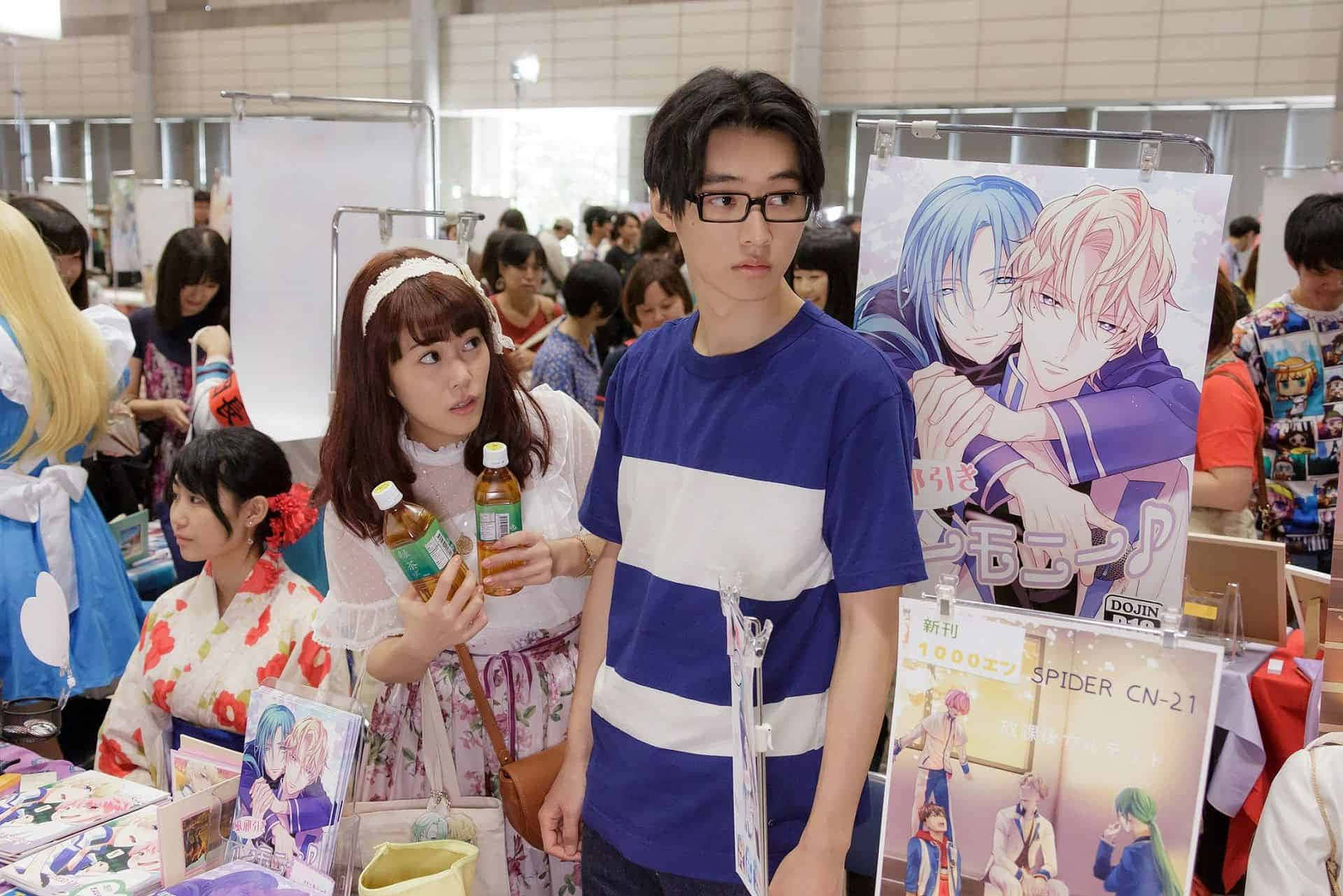 Otaku, anime convention, manga posters, Full HD Desktop Wallpaper