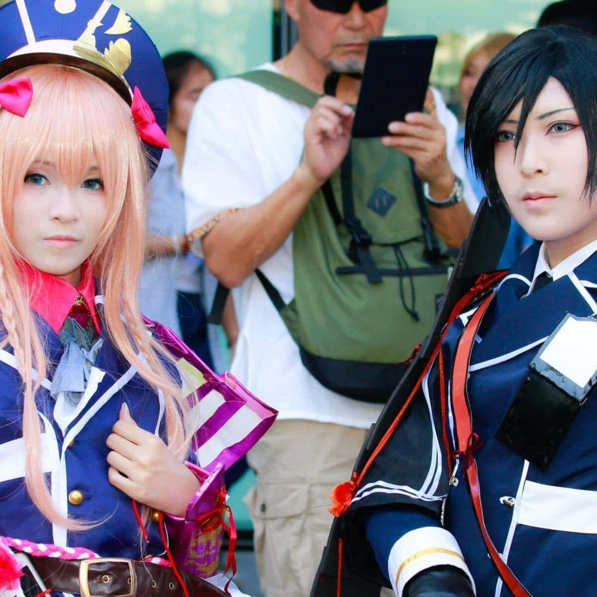 Otaku, 1200 x 1200 wallpaper, anime cosplayers, SD Desktop Wallpaper