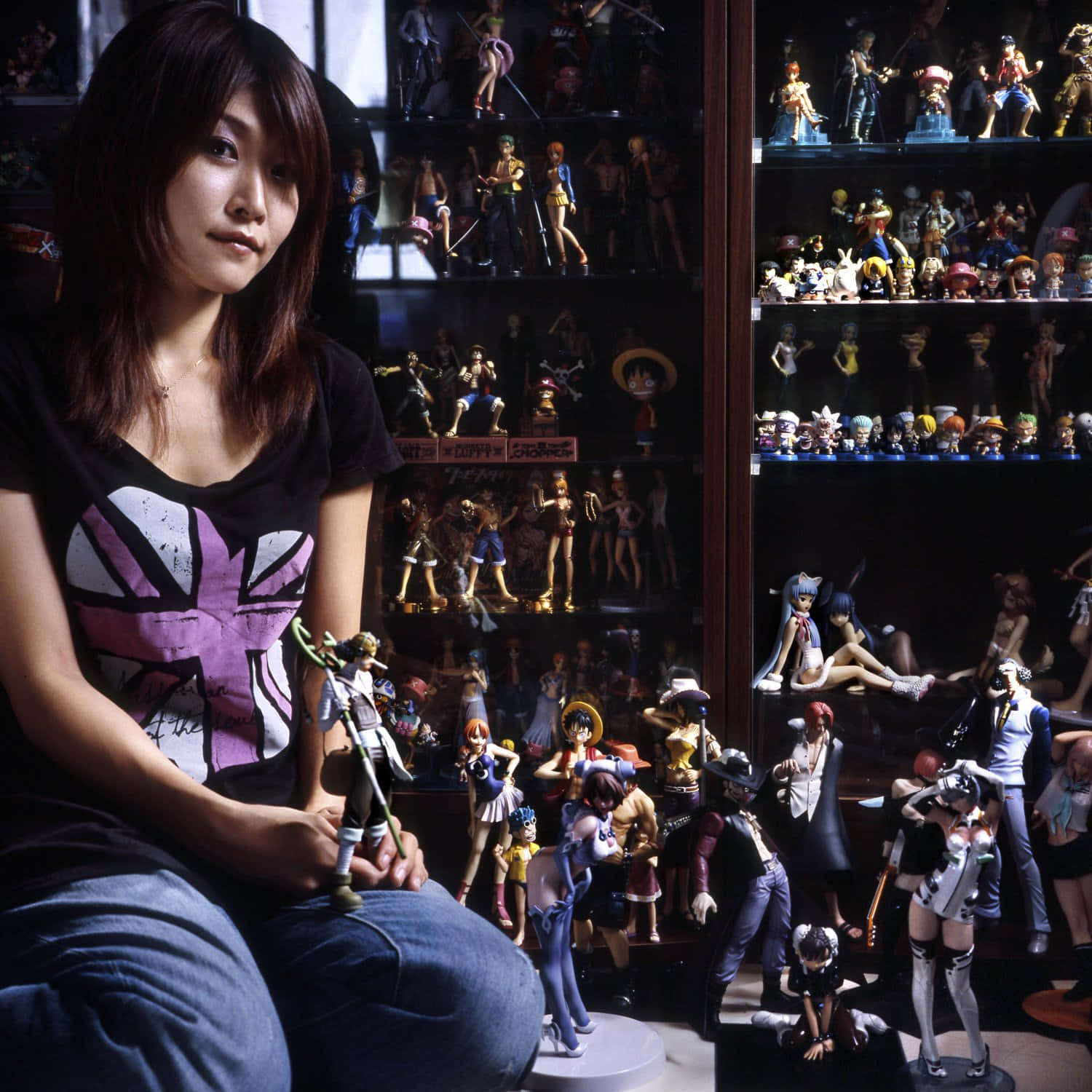 otaku, anime figure, anime figurines, HD Desktop Wallpaper