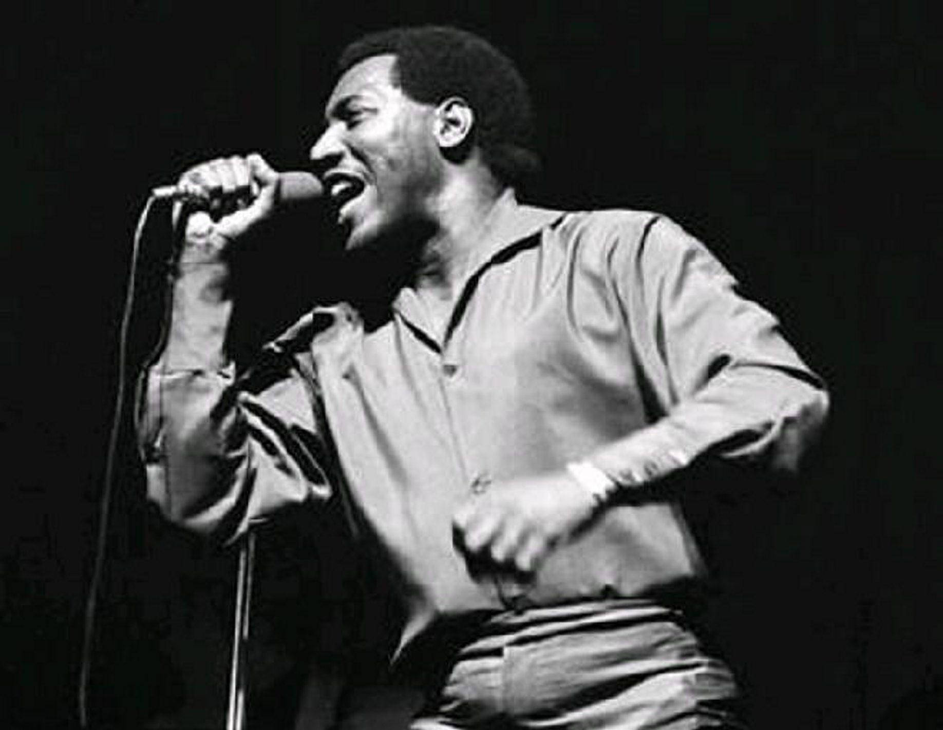 Otis Redding, black and white photo, male singer, HD Desktop Wallpaper