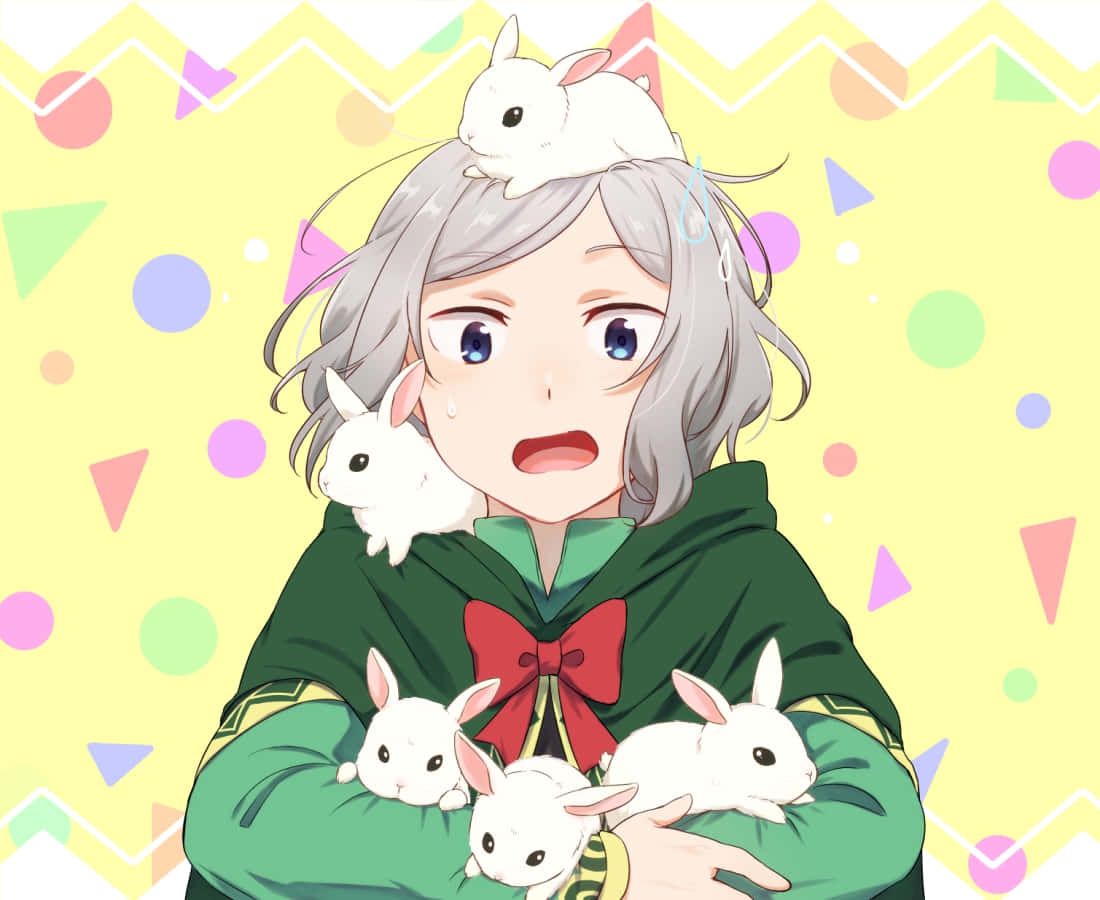 Otto Suwen, gray hair, green hoodie, SD Desktop Wallpaper