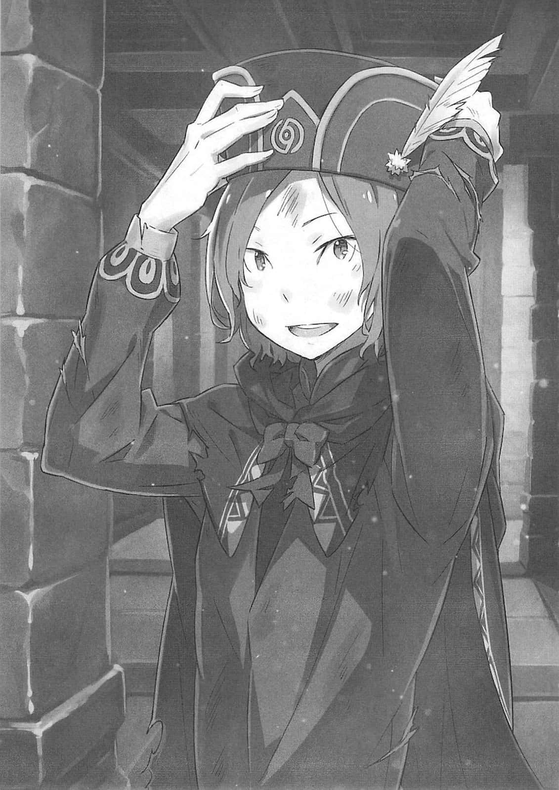 Otto Suwen, wizard's robe, feathered hat, HD Phone Wallpaper