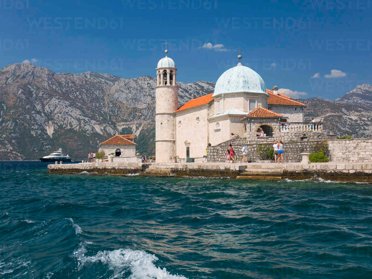 Our Lady Of The Rocks, blue dome, bell tower, SD Desktop Wallpaper