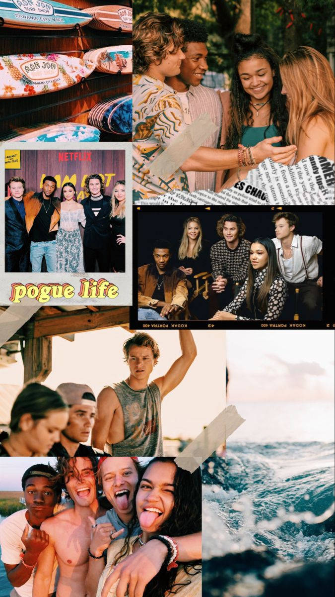 Outer Banks, cast, friendship, SD Phone Wallpaper