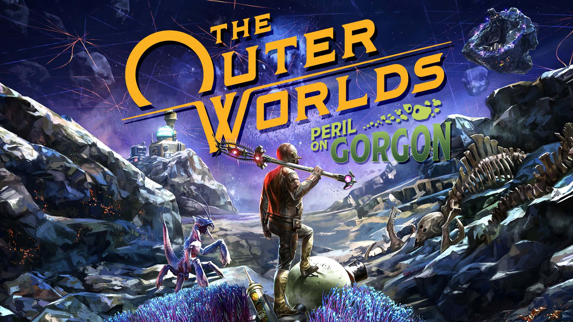 Outer Wilds, space explorer, rocky alien planet, Full HD Desktop Wallpaper
