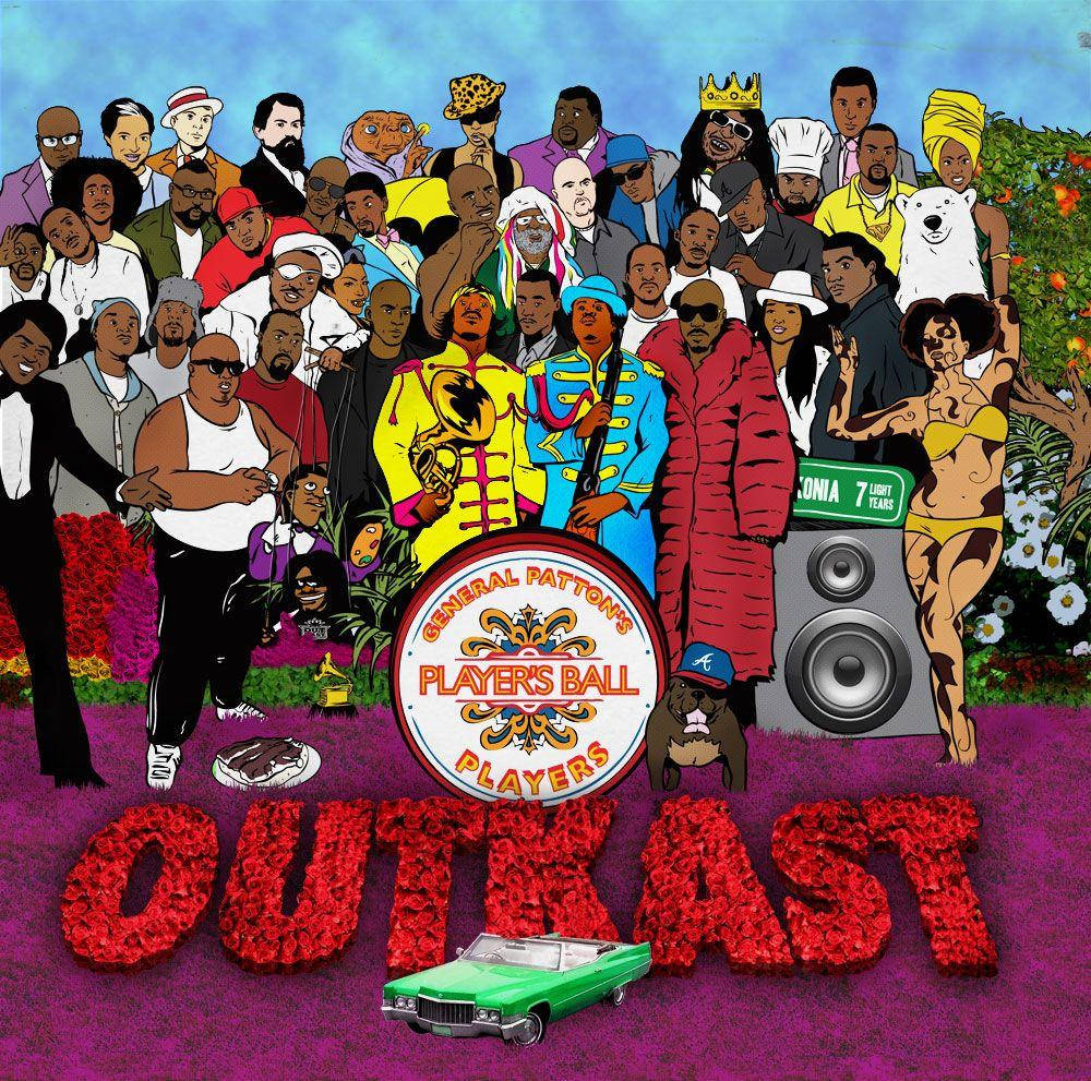 Outkast, Player's Ball, 1994, SD Desktop Wallpaper