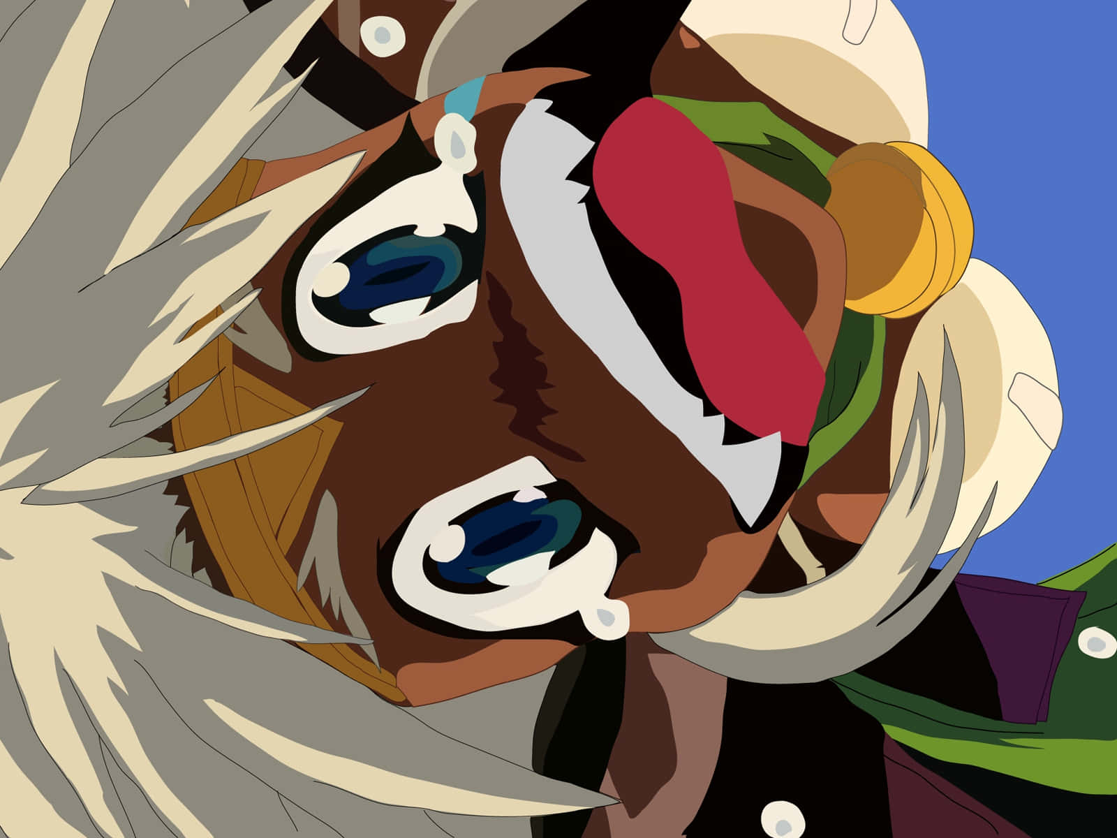 Aisha Clanclan, Outlaw Star, white hair, HD Desktop Wallpaper