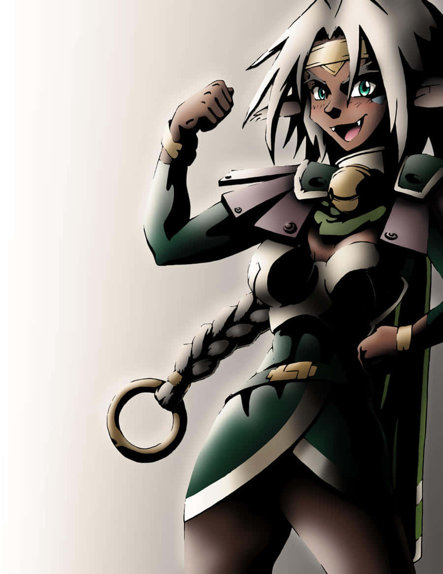 Aisha Clanclan, Outlaw Star, cat-girl, SD Phone Wallpaper