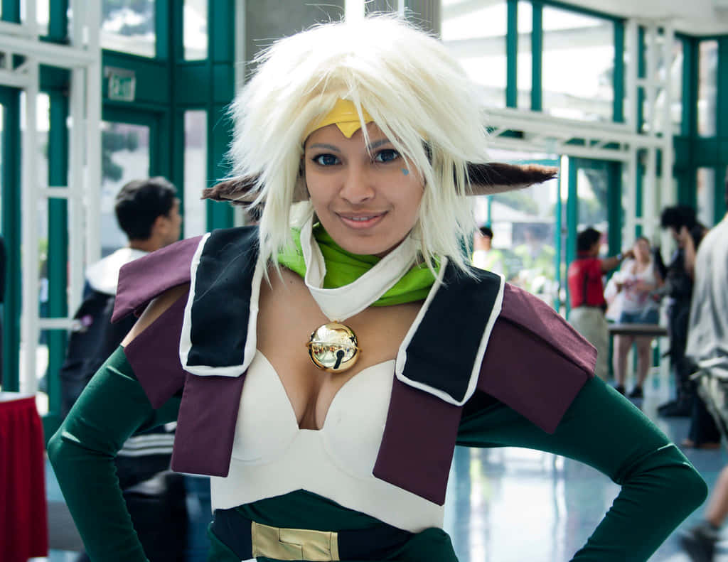 Outlaw Star, Aisha Clanclan, white hair, SD Desktop Wallpaper