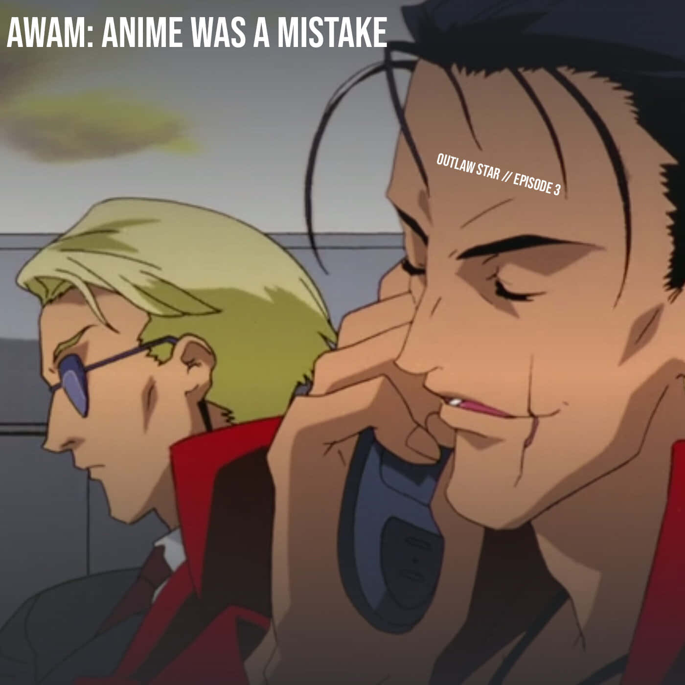 Outlaw Star, anime characters, smirking, HD Desktop Wallpaper
