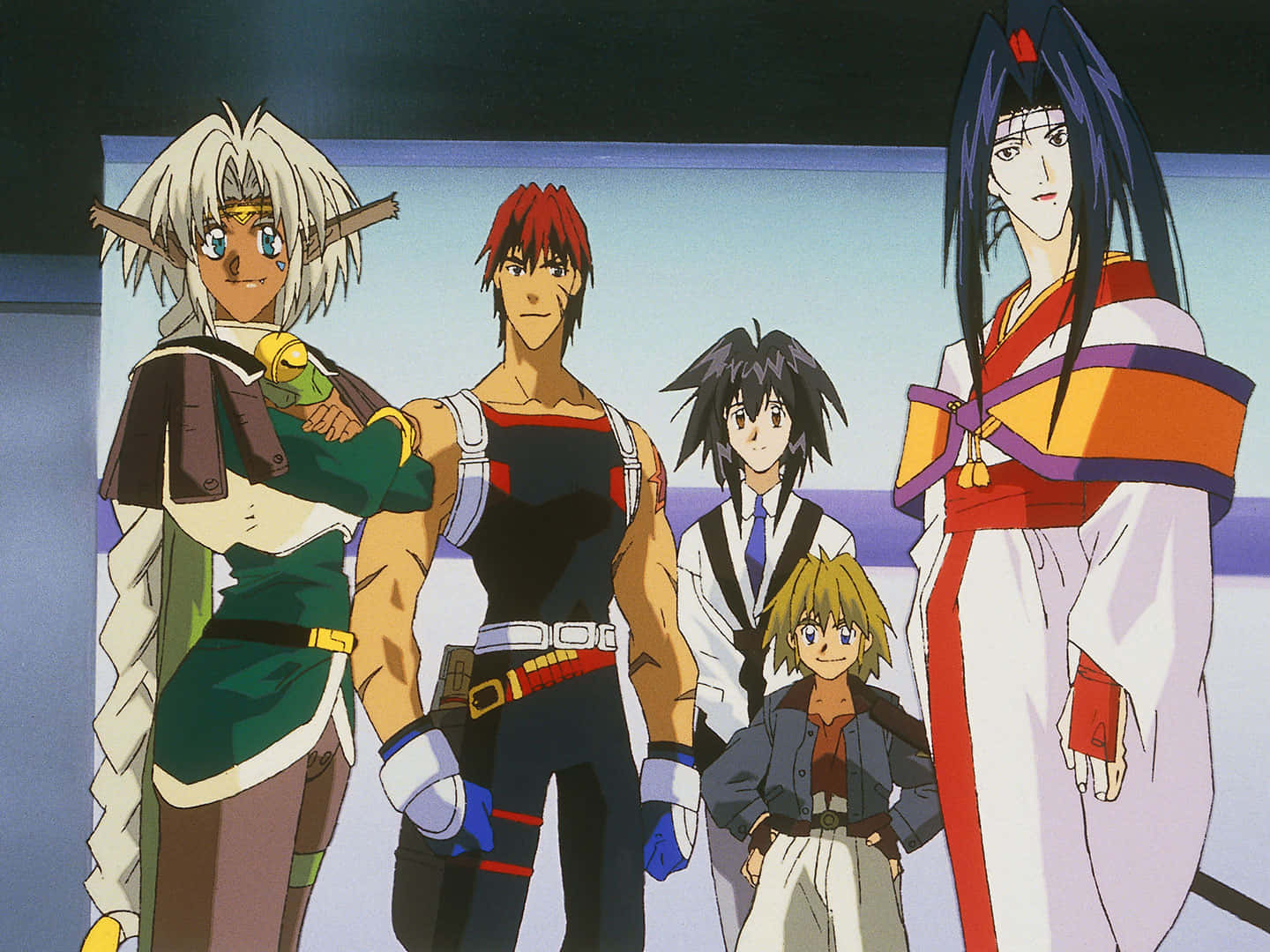 Outlaw Star, 1440 x 1080, anime characters, HD Desktop Wallpaper
