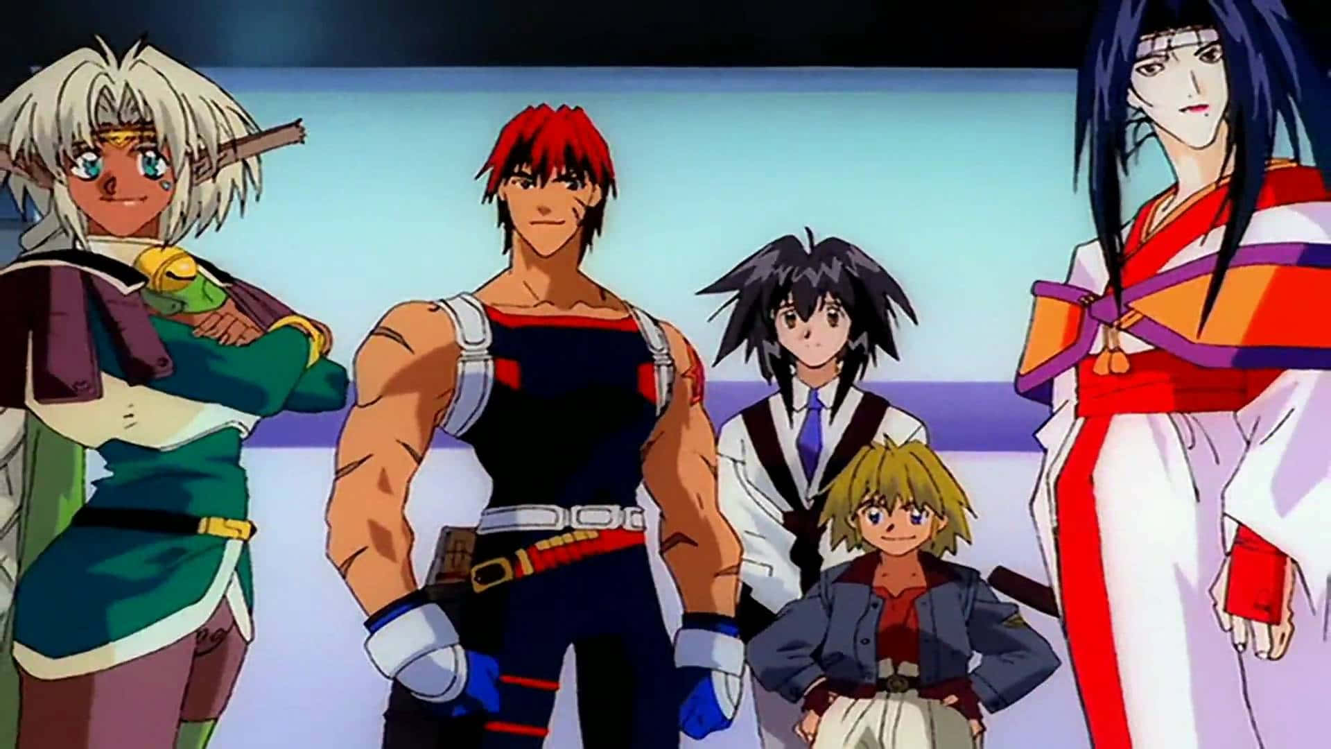 Outlaw Star, 1920 x 1080, anime characters, Full HD Desktop Wallpaper