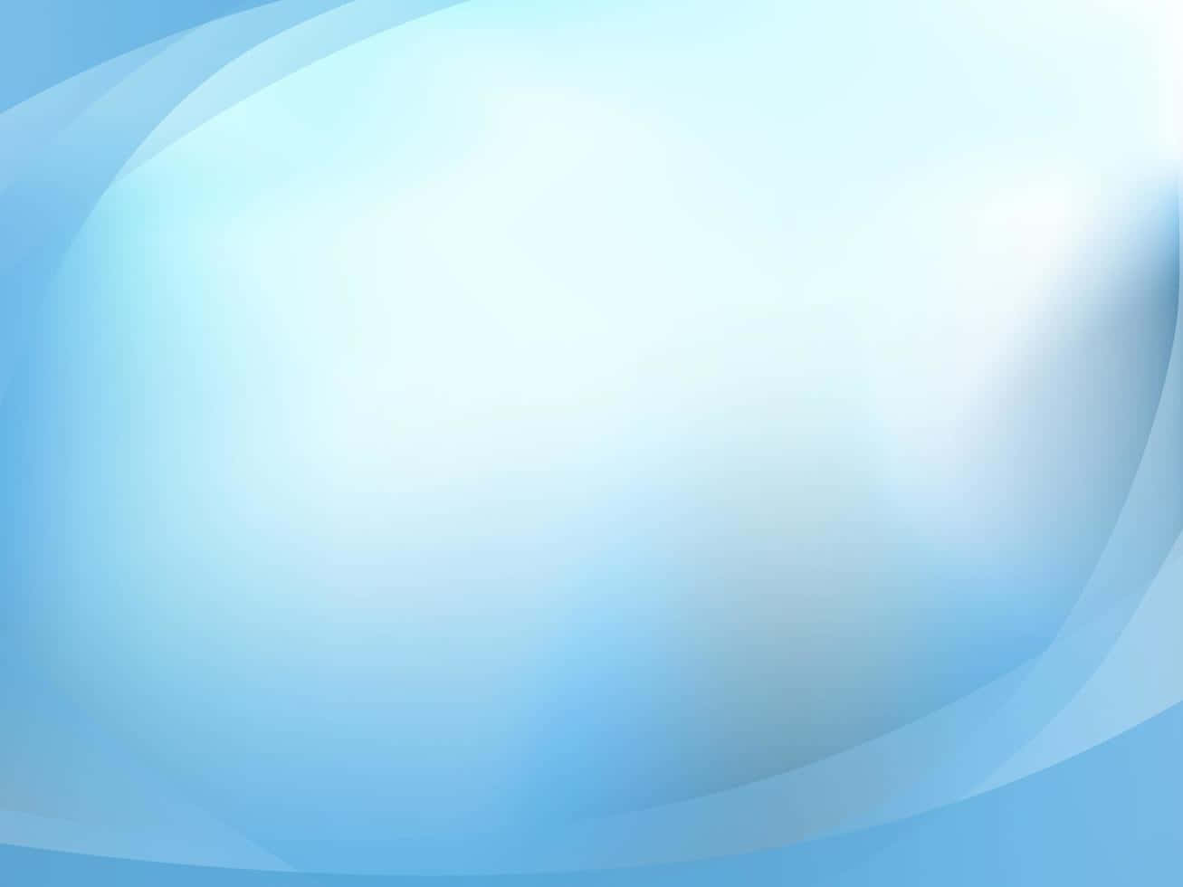 Oval, blue background, soft flowing light blue abstract waves, HD Desktop Wallpaper