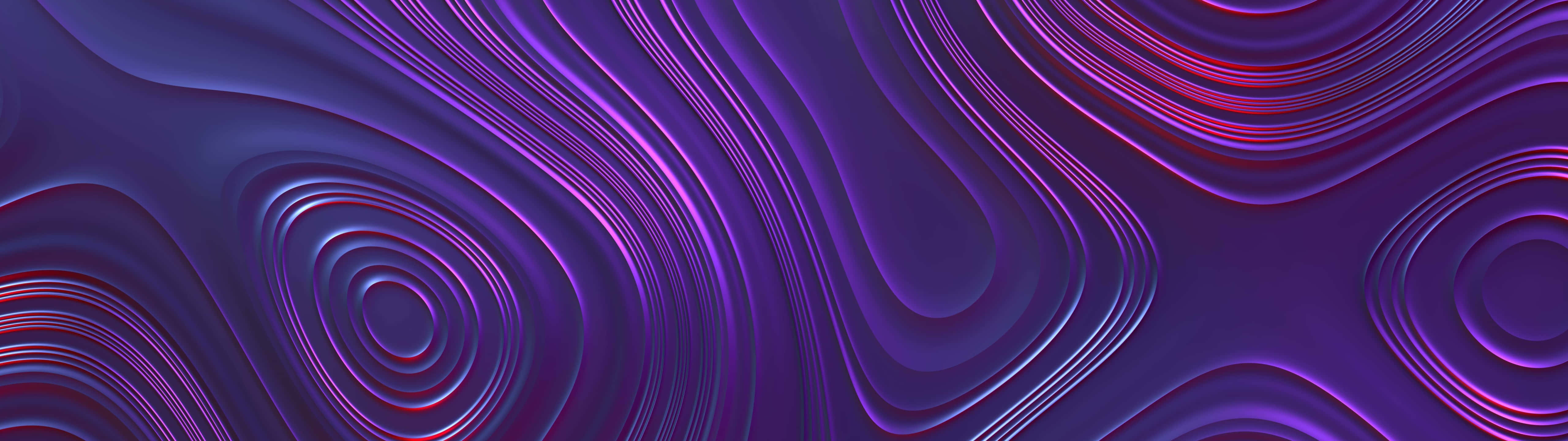 Oval, Violet Swirls, glossy abstract surface, 5K Desktop Wallpaper