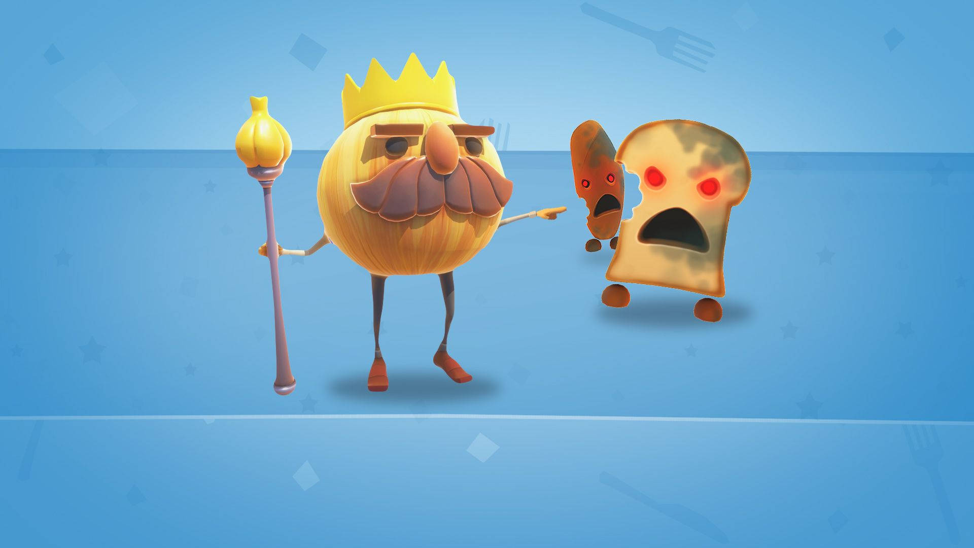 Overcooked, onion king, crown, Full HD Desktop Wallpaper