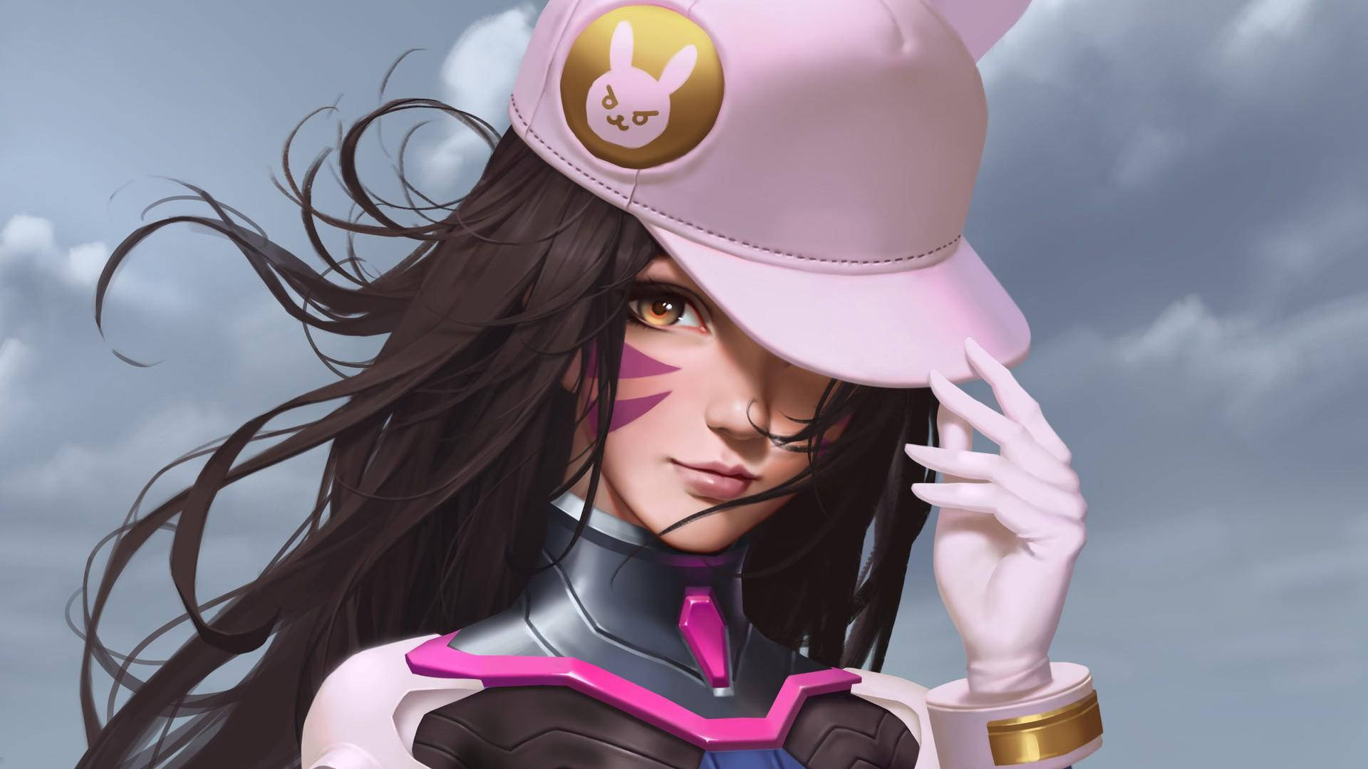 Overwatch 2, female character, anime girl, Full HD Desktop Wallpaper