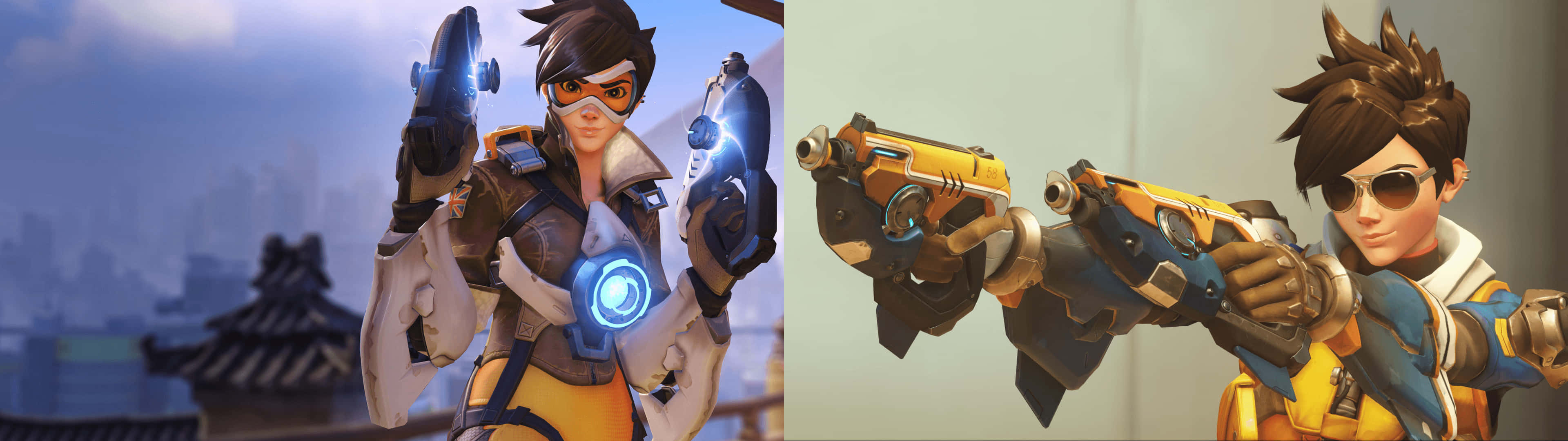 Overwatch, character, gun, 4K Desktop Wallpaper