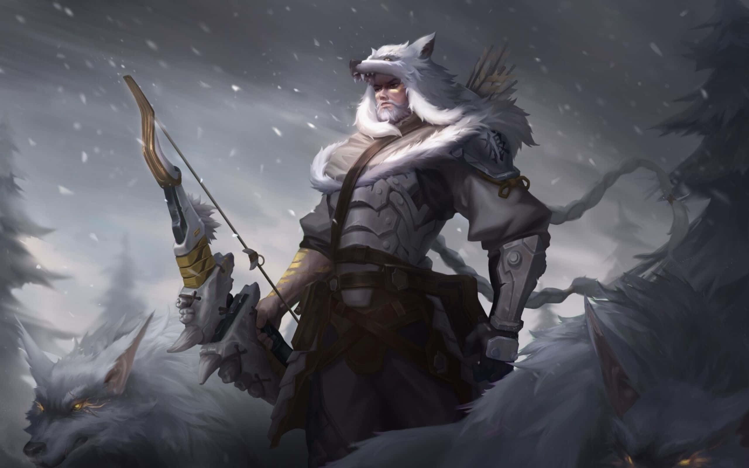 Overwatch, Hanzo, bow, 2K Desktop Wallpaper