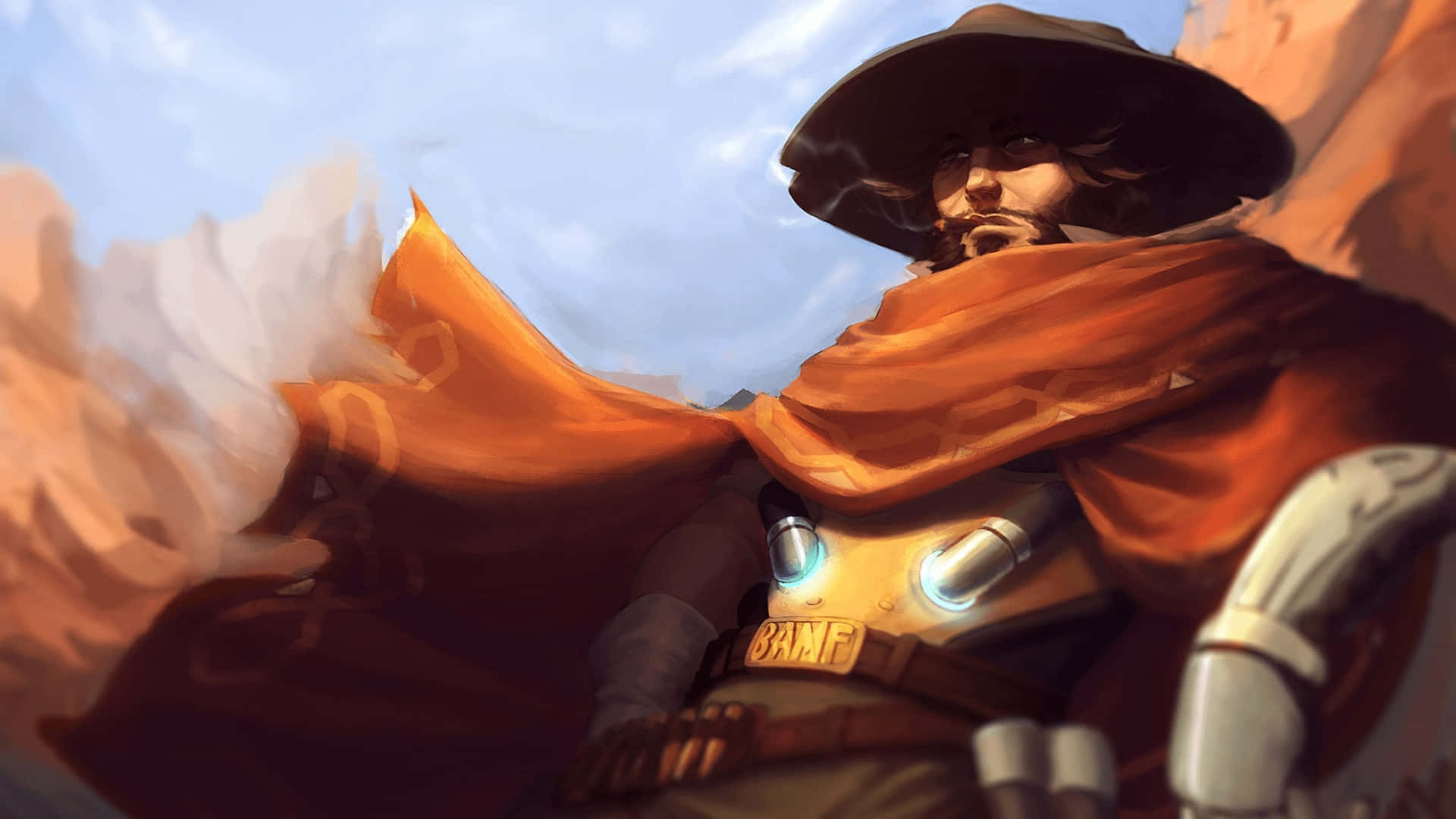 Overwatch, Mccree, 1920 x 1080, Full HD Desktop Wallpaper