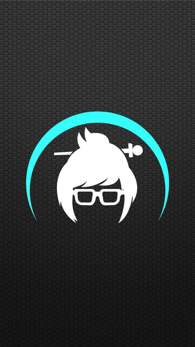 Overwatch Mei, anime character head, glasses, SD Phone Wallpaper