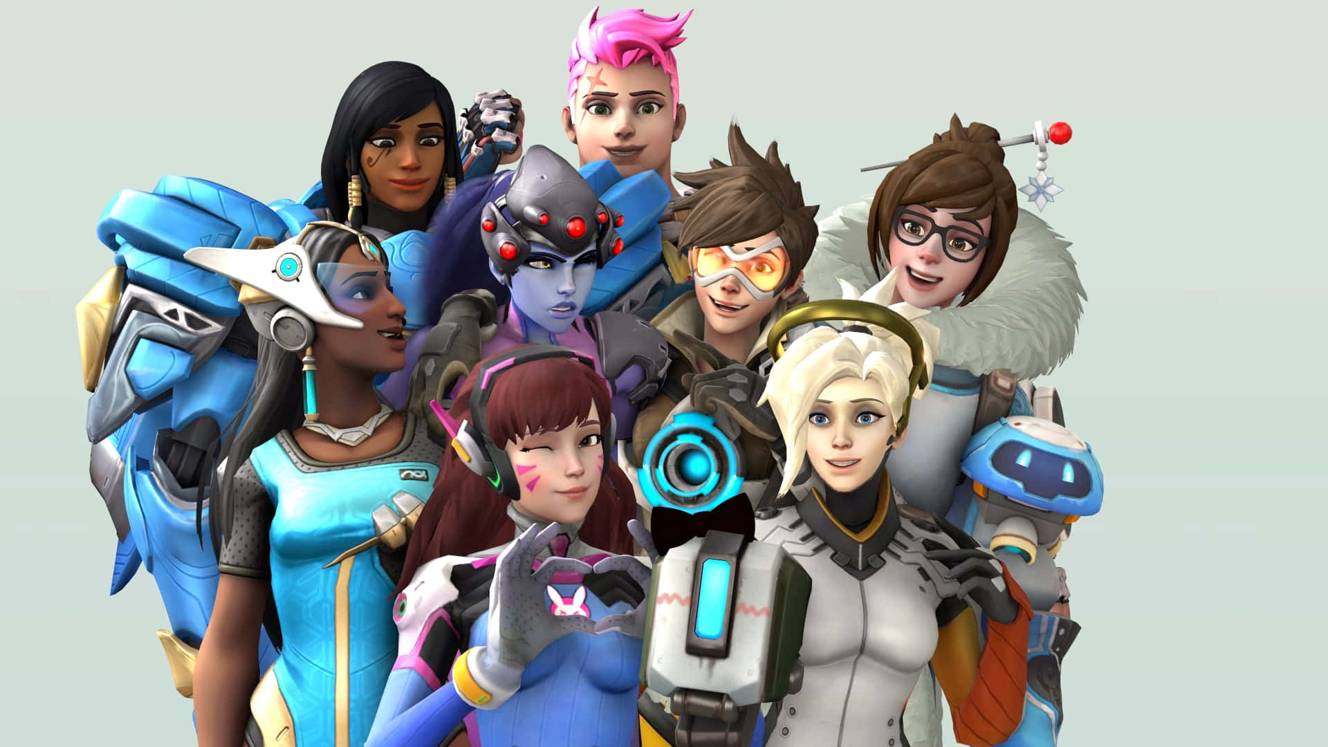 Overwatch, Mei, 1920 x 1080, Full HD Desktop Wallpaper