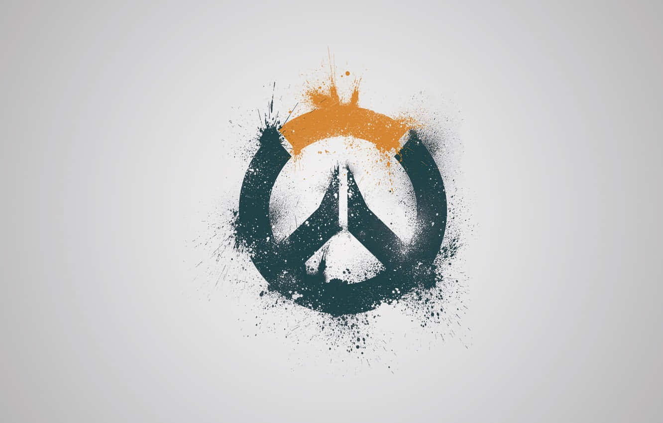 Overwatch, minimalist, bold black, HD Desktop Wallpaper