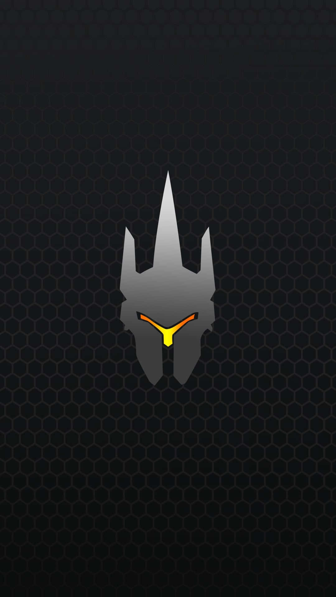 Overwatch Reinhardt, silver, yellow, Full HD Phone Wallpaper