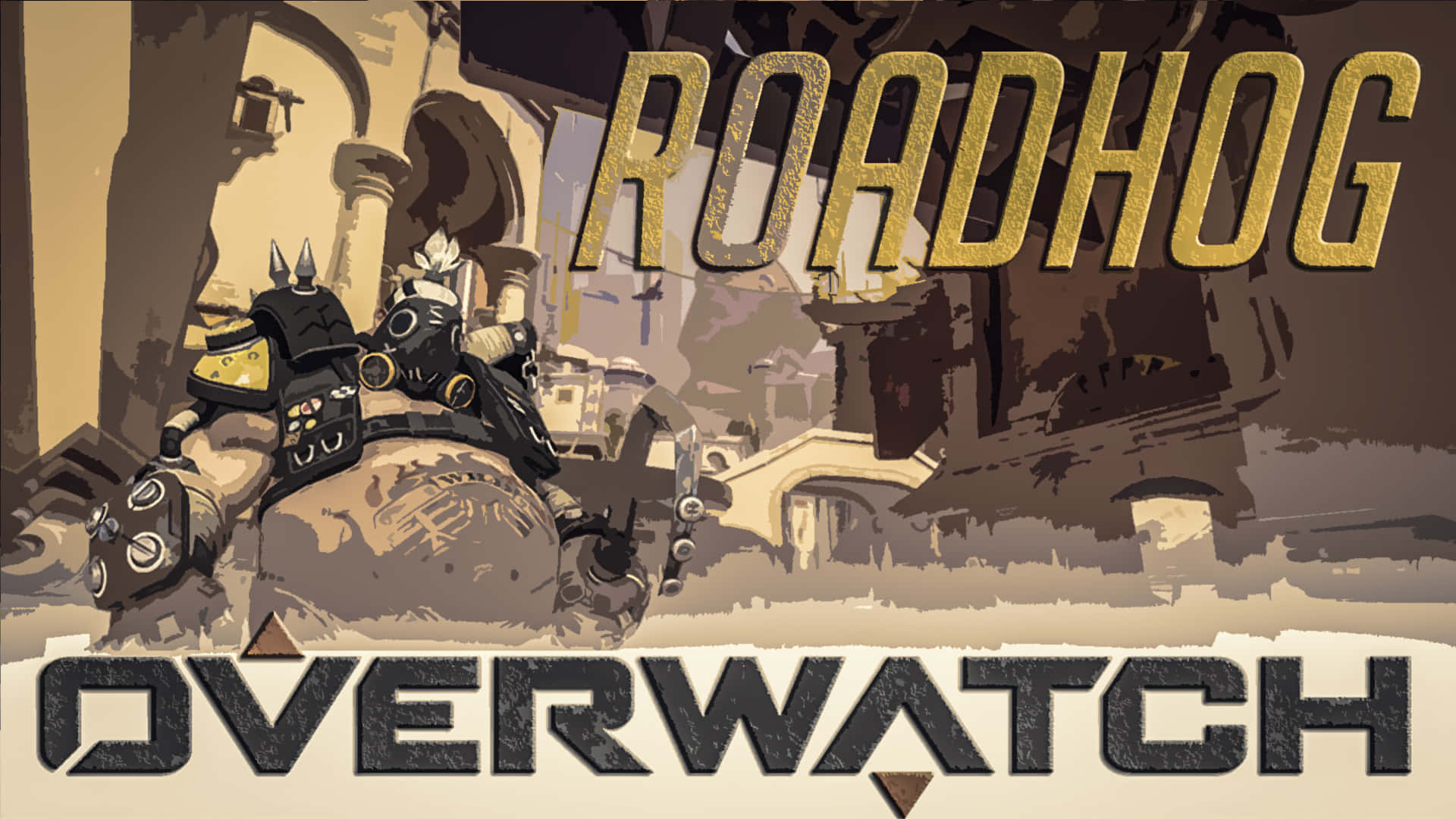Overwatch, Roadhog, 1920 x 1080, Full HD Desktop Wallpaper