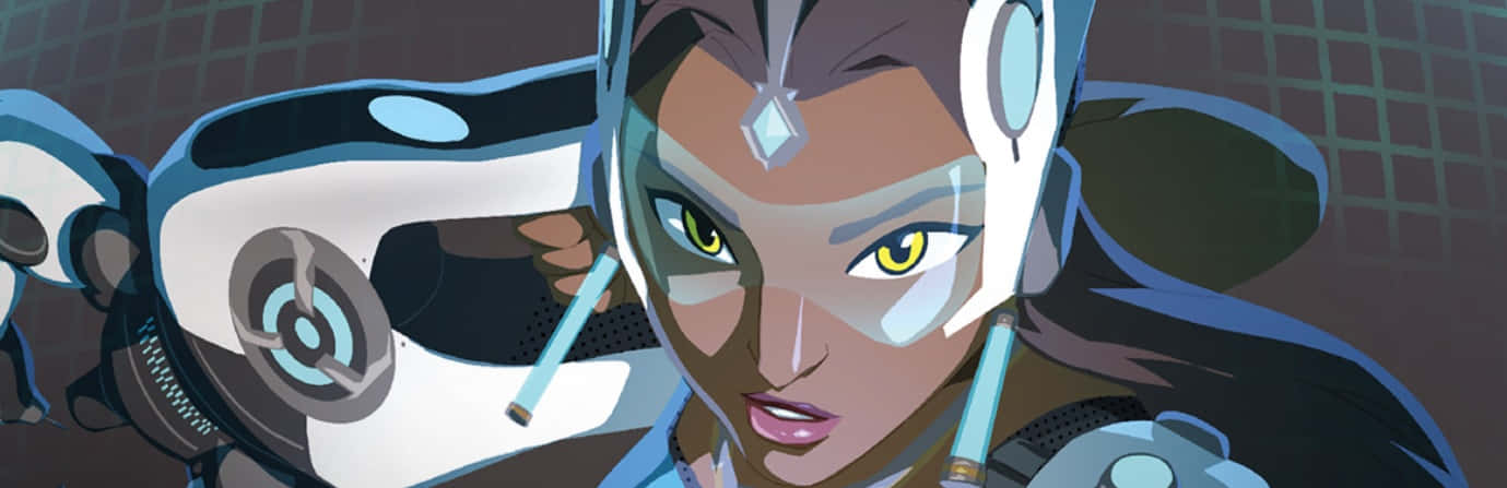 Overwatch Symmetra, Symmetra, anime heroine, HD Desktop Wallpaper