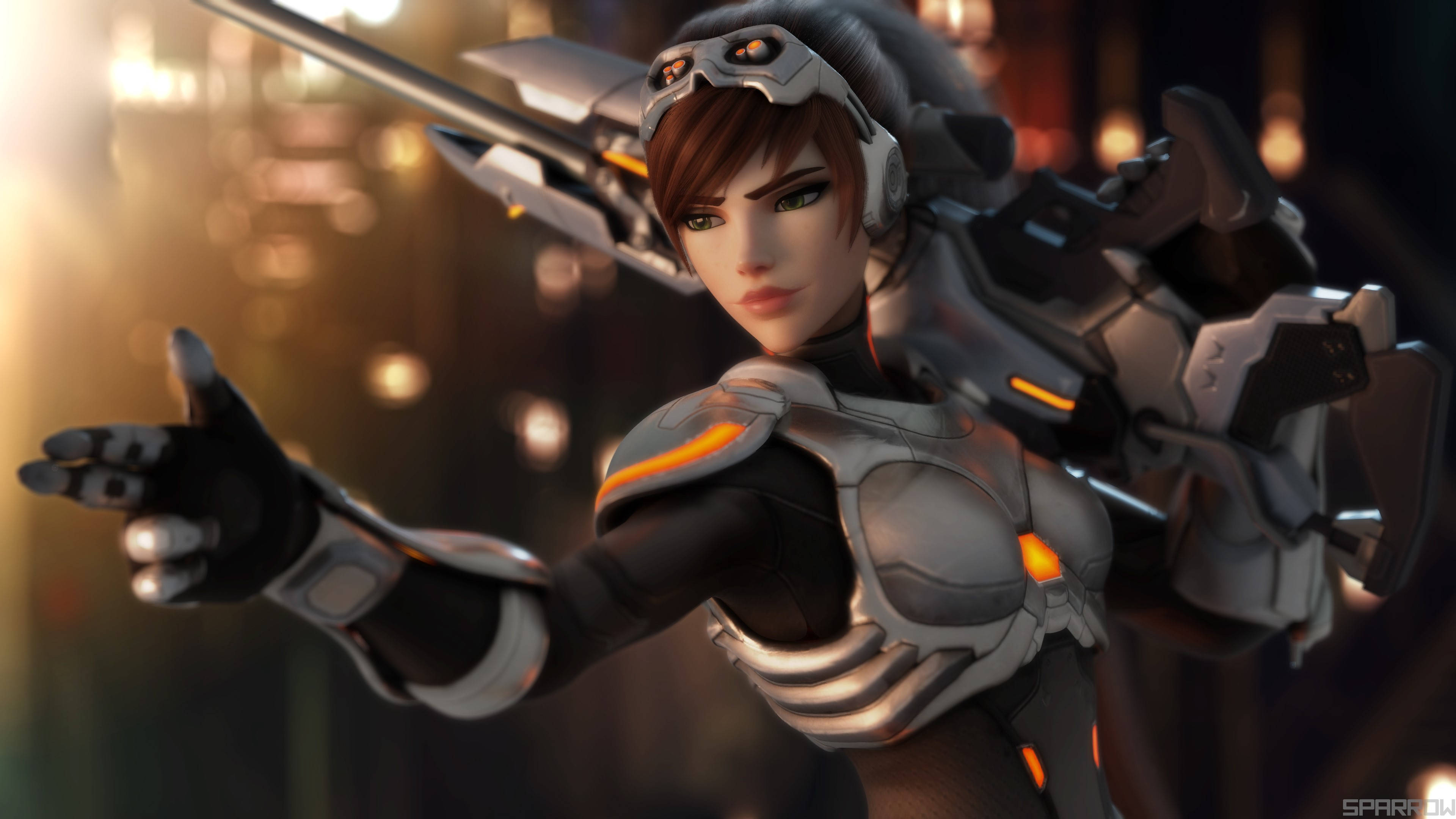 Overwatch, Widowmaker, 4K, 4K Desktop Wallpaper
