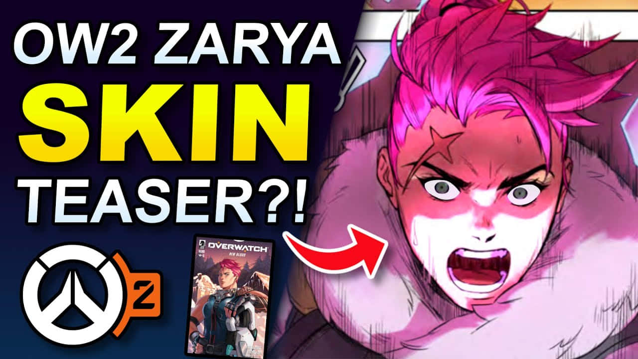 Overwatch 2, Zarya, pink hair, HD Desktop Wallpaper