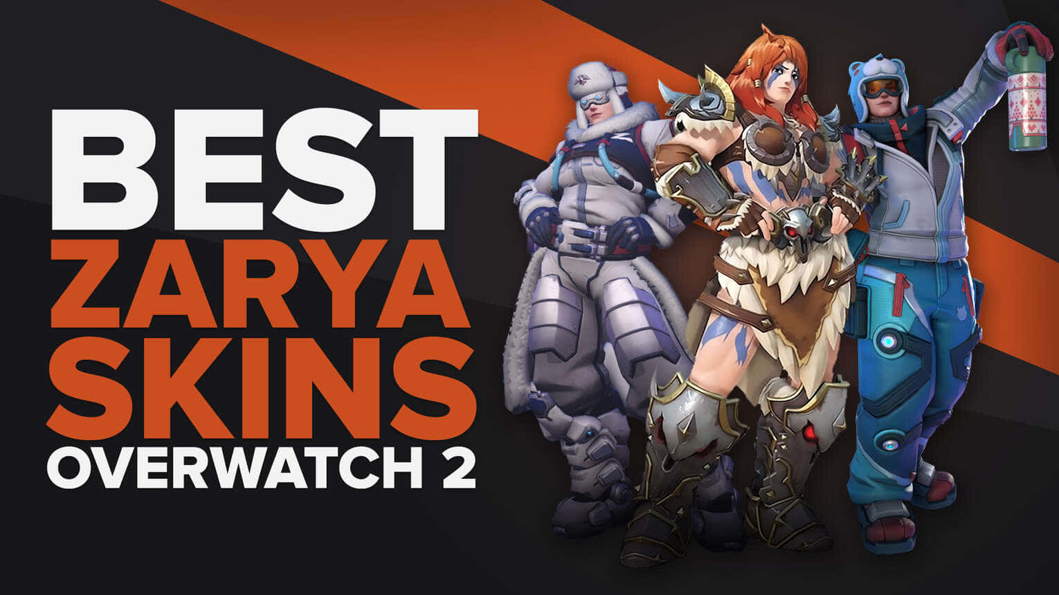 Overwatch 2, Zarya, winter skins, HD Desktop Wallpaper