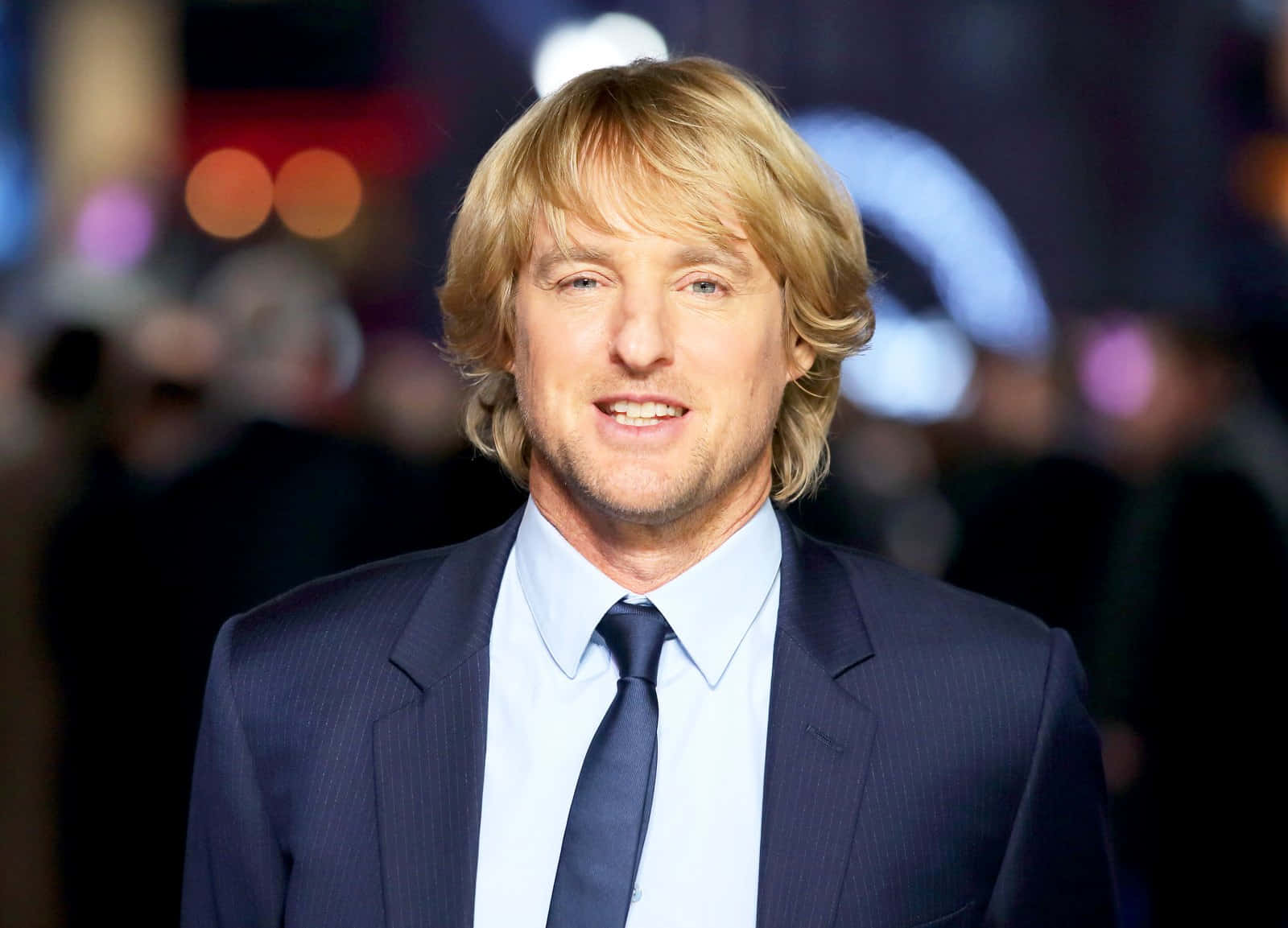 Owen Wilson, blonde hair, dark suit, HD Desktop Wallpaper