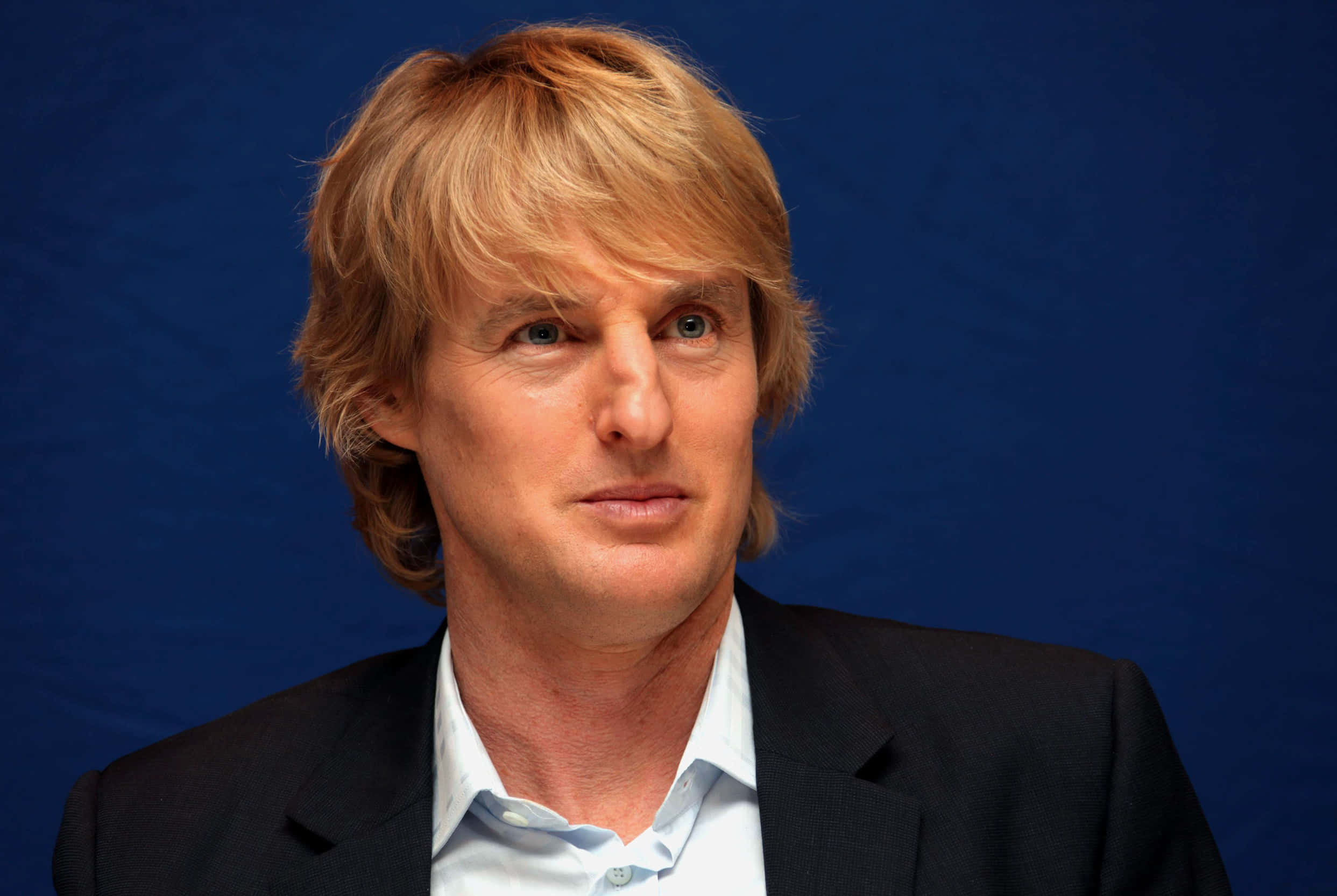 Owen Wilson, dark suit, light shirt, Full HD Desktop Wallpaper