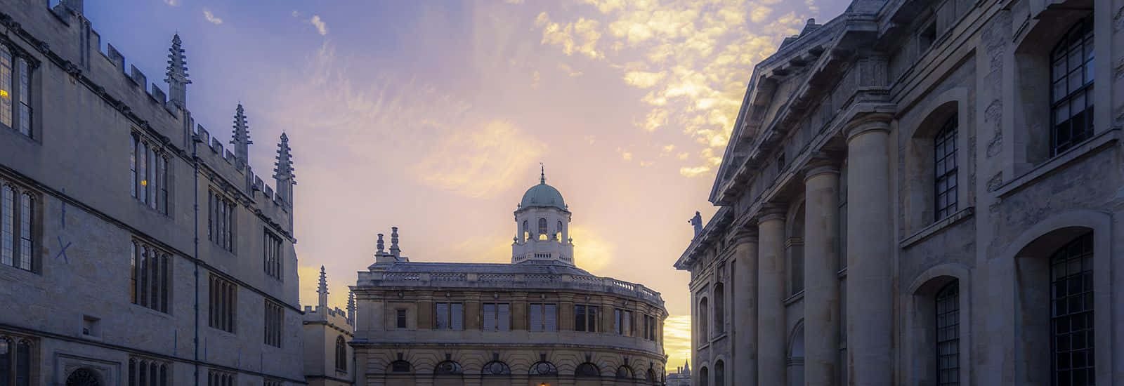Oxford, Sunset, historic stone buildings, HD Desktop Wallpaper