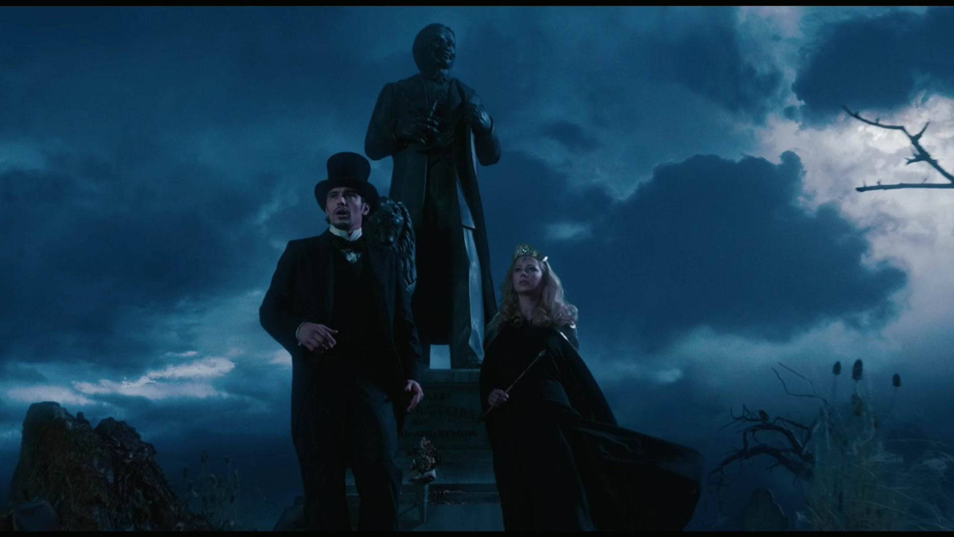 Oz The Great And Powerful, Victorian attire, statue, Full HD Desktop Wallpaper