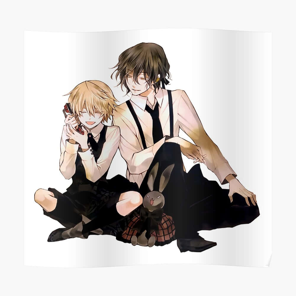 Oz Vessalius, anime boys, school uniforms, SD Desktop Wallpaper