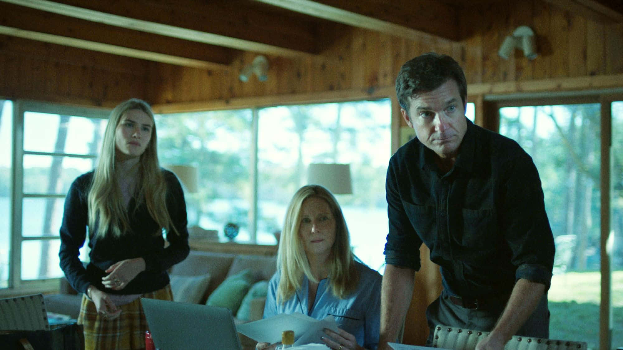 Ozark, family concerns, wood-paneled cabin, Full HD Desktop Wallpaper