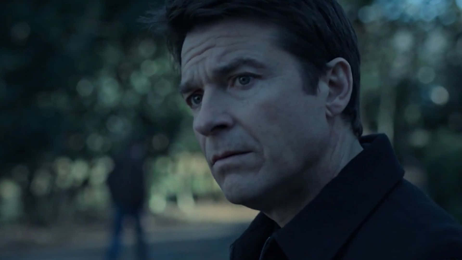Ozark, dark coat, cool blue lighting, Full HD Desktop Wallpaper
