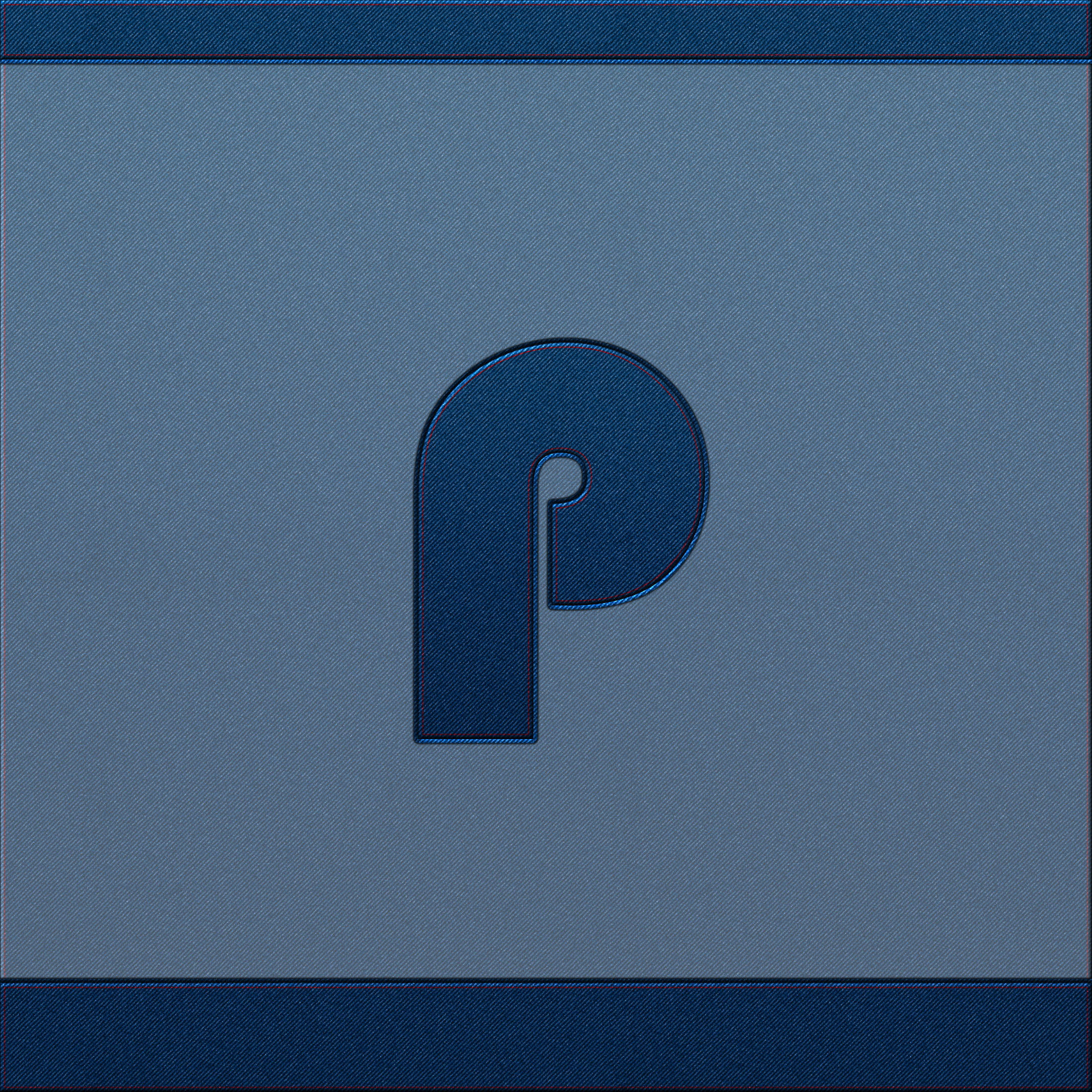 denim jeans, letter P, textured fabric, Full HD Desktop Wallpaper