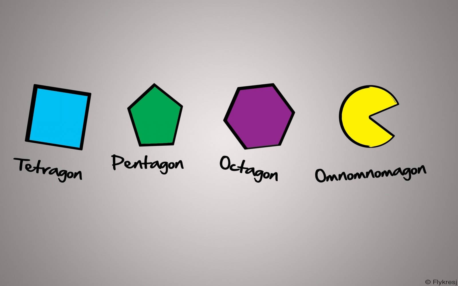 Pac Man, ghosts, tetragon, HD Desktop Wallpaper