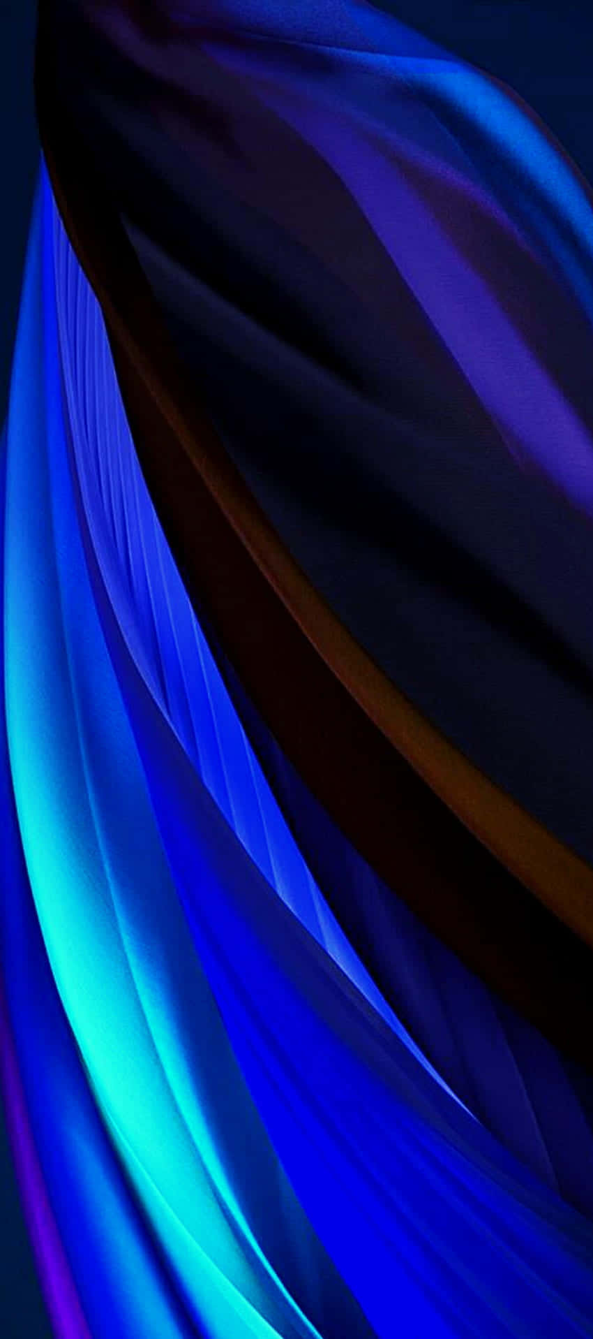 Pacific Blue, electric blue, deep violet, HD Phone Wallpaper